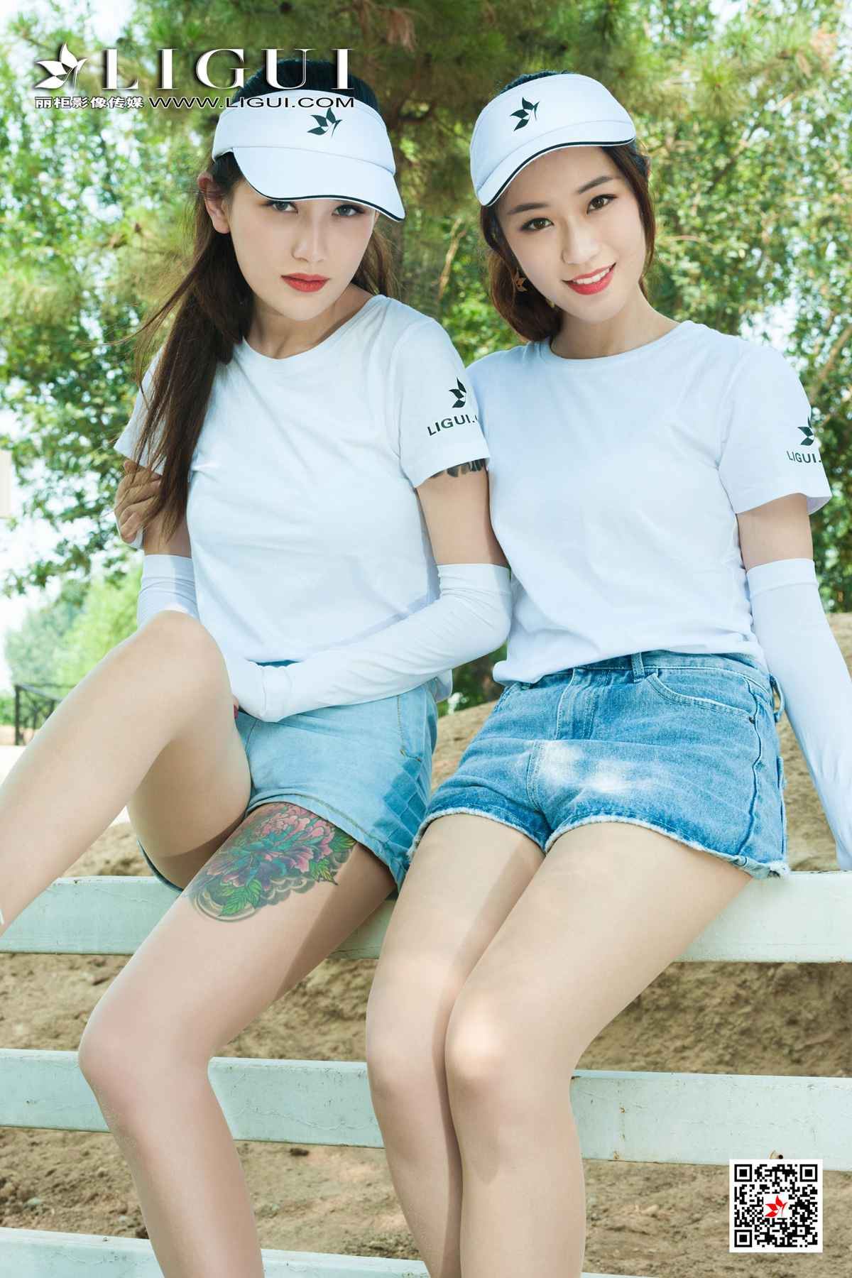 Ligui丽柜网络丽人 2020.11.08 Model 甜甜&安娜